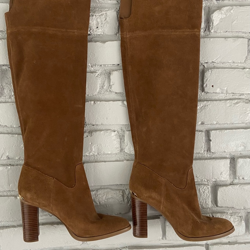 MICHAEL KORS Knee High Suede Boots